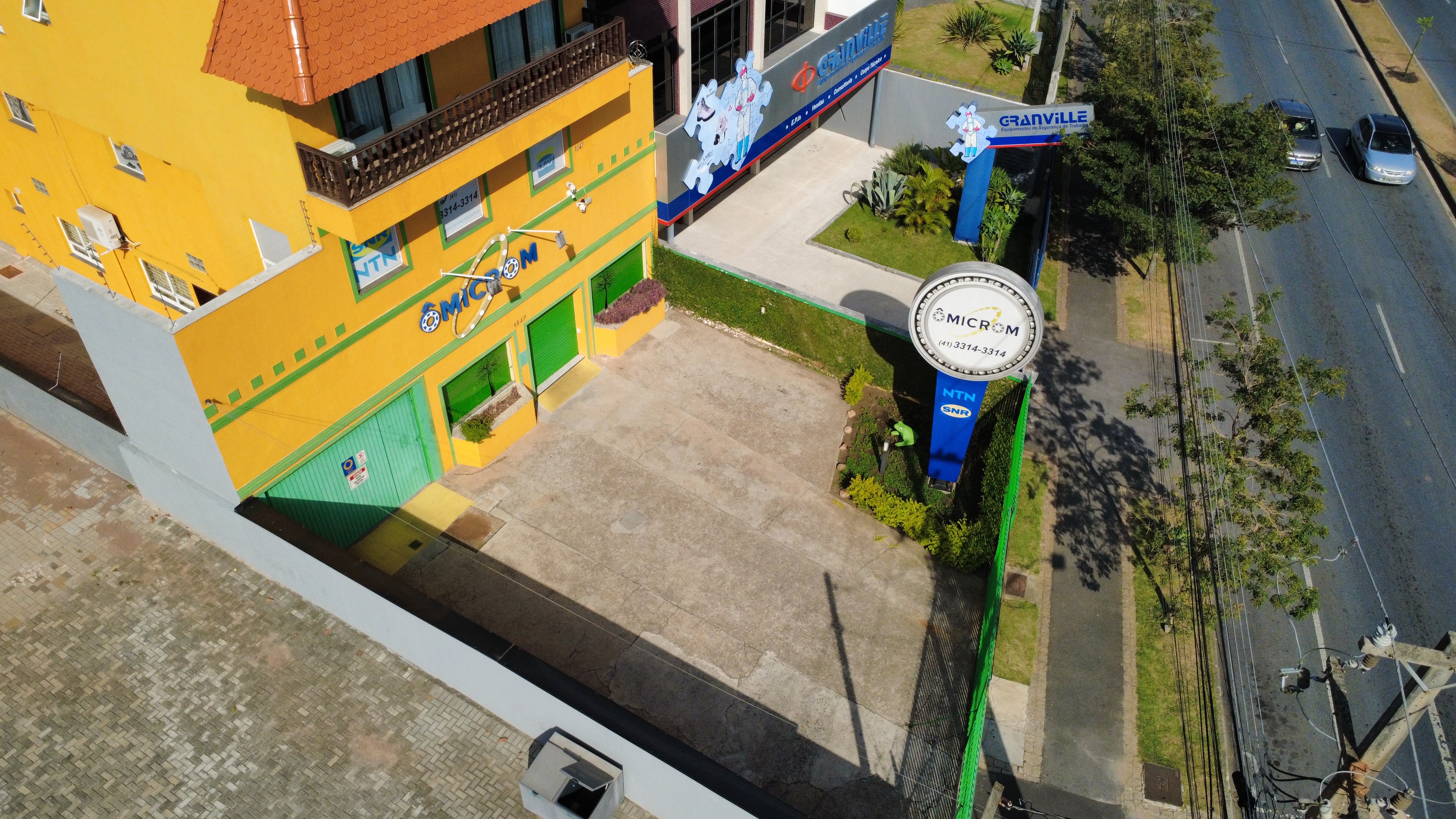 Fachada da Ômicrom Rolamentos - Curitiba